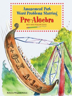 cover image of Amusement Park Word Problems Starring Pre-Algebra